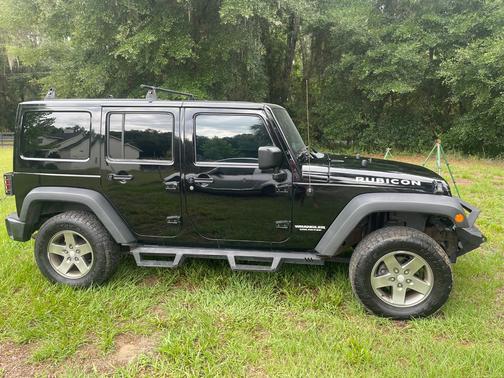 Black 2012 Jeep Wrangler Unlimited Rubicon