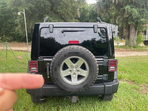 Black 2012 Jeep Wrangler Unlimited Rubicon