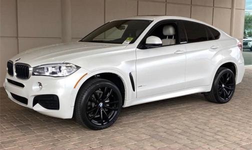 White 2019 BMW X6 xDrive35i