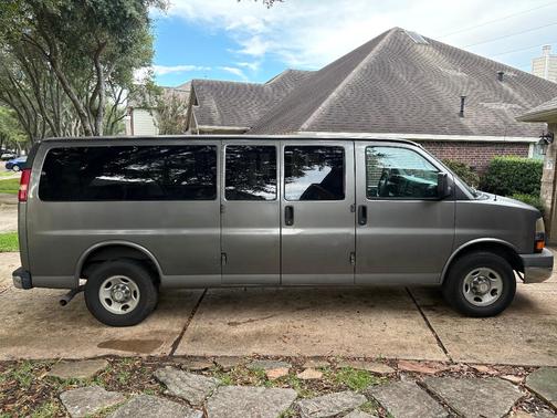 Gray 2013 Chevrolet Express 3500 LT