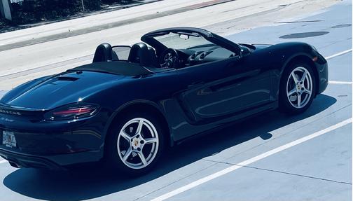 Blue 2019 Porsche 718 Boxster 718 Boxster