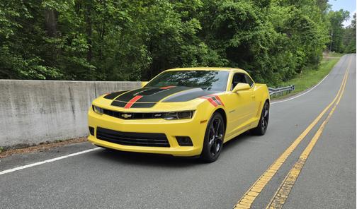 Yellow 2014 Chevrolet Camaro 2SS