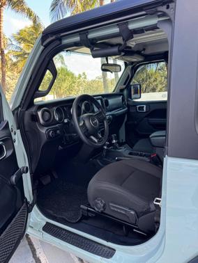 Gray 2023 Jeep Wrangler Sport