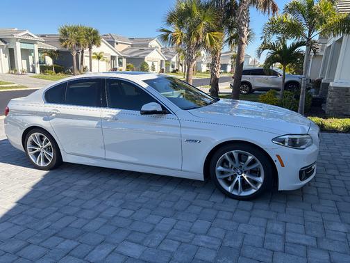 White 2014 BMW 535 i xDrive