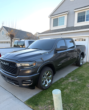 Gray 2025 RAM 1500 Big Horn