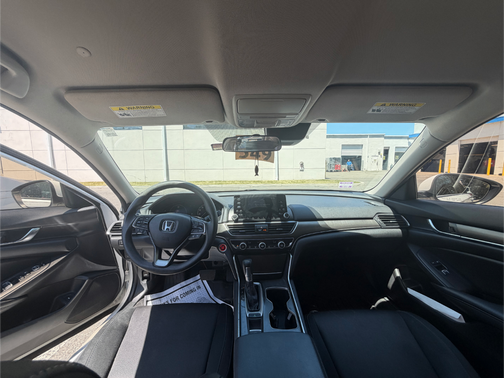 White 2019 Honda Accord LX