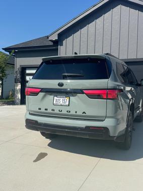Green 2024 Toyota Sequoia Platinum