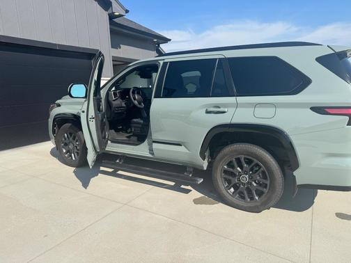 Green 2024 Toyota Sequoia Platinum