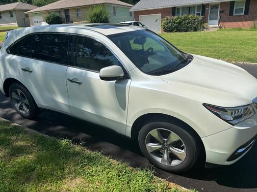 White 2015 Acura MDX 3.5L