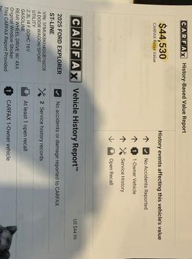 2025 Ford Explorer ST-Line 4WD