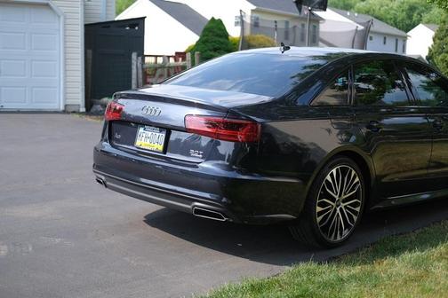 Blue 2018 Audi A6 3.0T Prestige