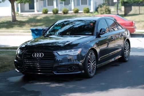 Blue 2018 Audi A6 3.0T Prestige