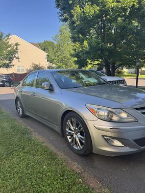 Silver 2012 Hyundai Genesis 5