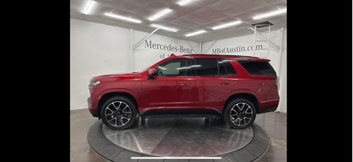 Red 2022 Chevrolet Tahoe RST