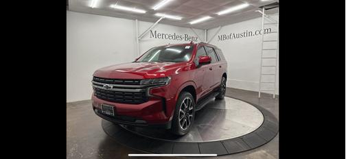 Red 2022 Chevrolet Tahoe RST