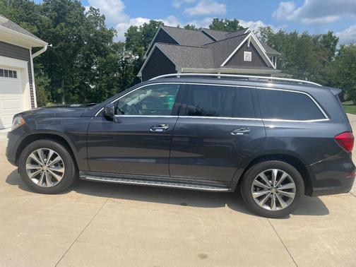 Gray 2015 Mercedes-Benz GL-Class GL 450 4MATIC