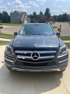 Gray 2015 Mercedes-Benz GL-Class GL 450 4MATIC