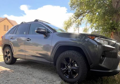 Gray 2021 Toyota RAV4 XLE