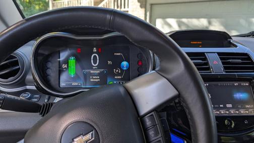 Black 2016 Chevrolet Spark EV 2LT