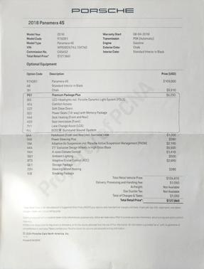 Gray 2018 Porsche Panamera Panamera 4S