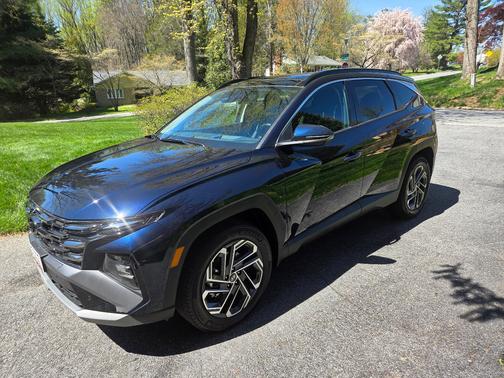 Blue 2025 Hyundai TUCSON Hybrid Limited