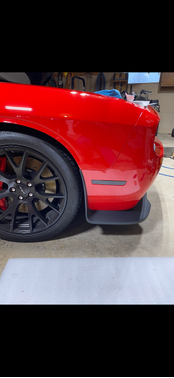 Red 2015 Dodge Challenger SRT Hellcat