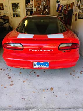 Orange 1999 Chevrolet Camaro Base