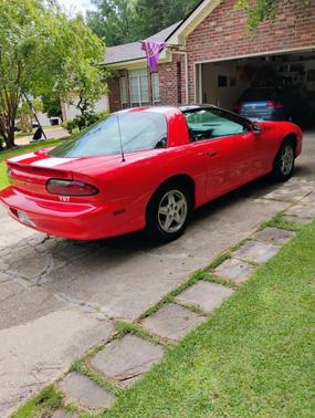 Orange 1999 Chevrolet Camaro Base