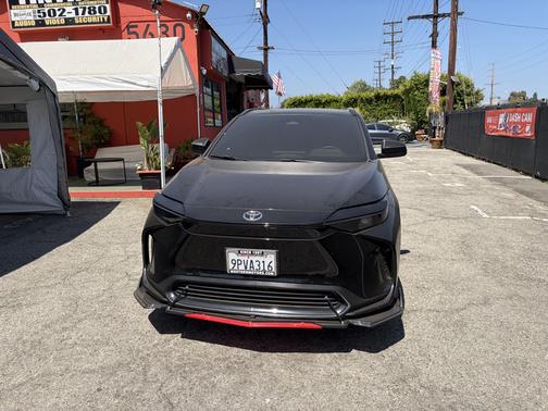 Black 2024 Toyota bZ4X XLE