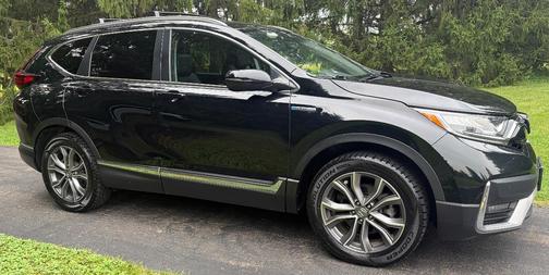 Black 2021 Honda CR-V Hybrid Touring