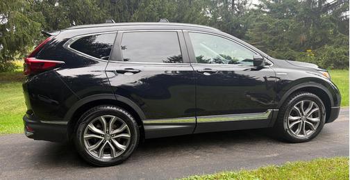 Black 2021 Honda CR-V Hybrid Touring