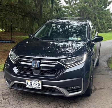 Black 2021 Honda CR-V Hybrid Touring