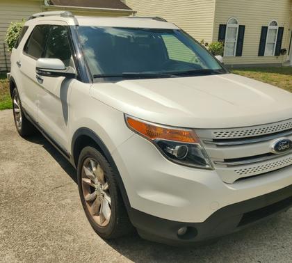 White 2015 Ford Explorer Limited