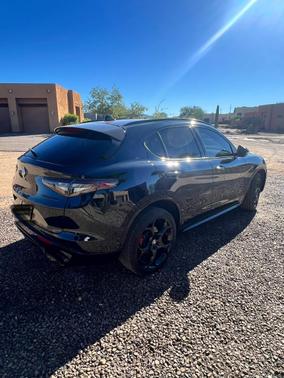 Black 2024 Alfa Romeo Stelvio Veloce