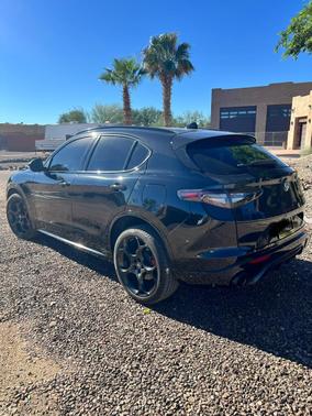 Black 2024 Alfa Romeo Stelvio Veloce