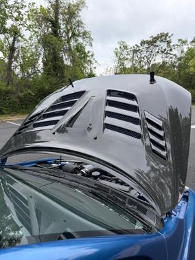 Blue 2011 Mitsubishi Lancer Evolution GSR