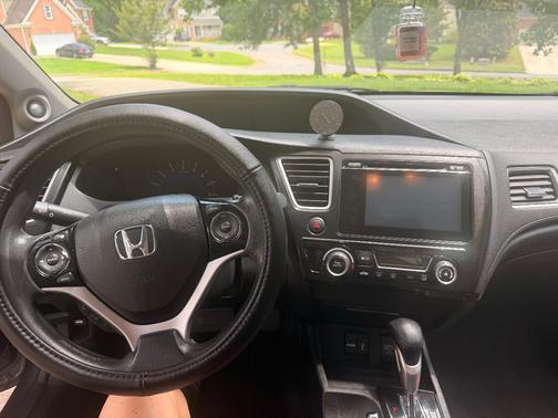Silver 2015 Honda Civic EX