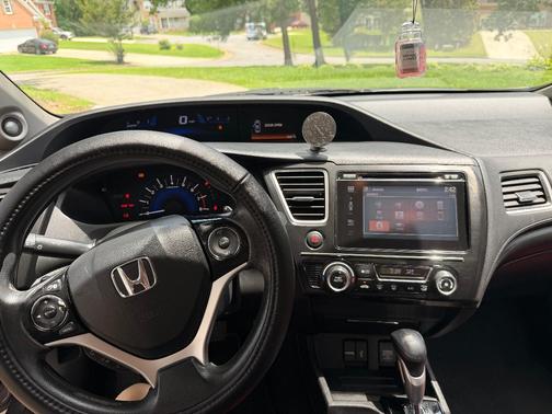 Silver 2015 Honda Civic EX