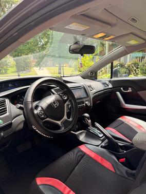 Silver 2015 Honda Civic EX