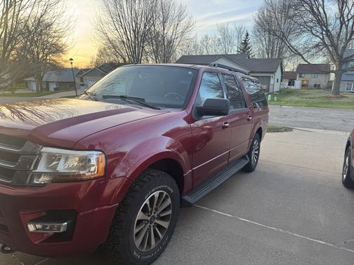 Red 2015 Ford Expedition EL XLT