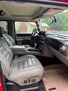 Red 2004 Hummer H2 Base