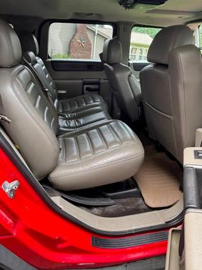 Red 2004 Hummer H2 Base