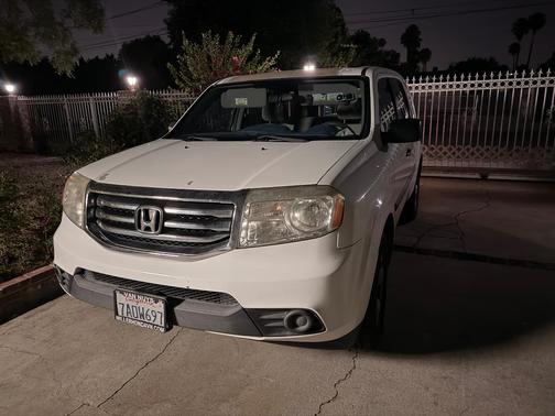 White 2013 Honda Pilot LX