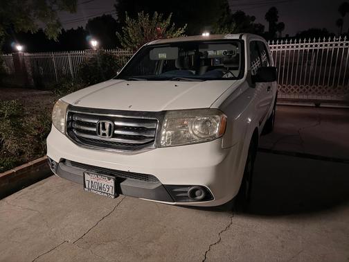 White 2013 Honda Pilot LX