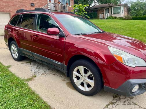 Red 2013 Subaru Outback 2.5i Limited