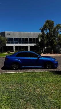 Blue 2011 Subaru Impreza WRX