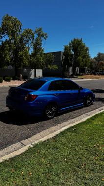 Blue 2011 Subaru Impreza WRX