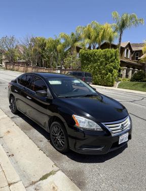 Black 2014 Nissan Sentra S