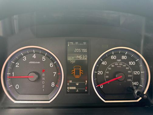Red 2009 Honda CR-V EX