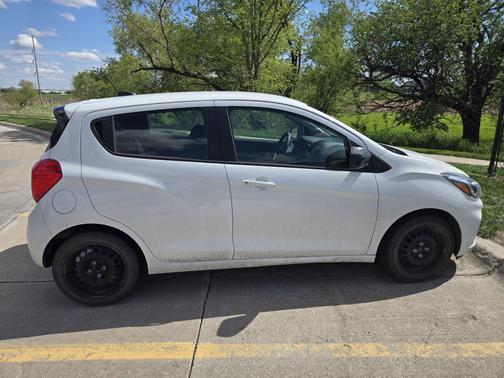 White 2022 Chevrolet Spark LS